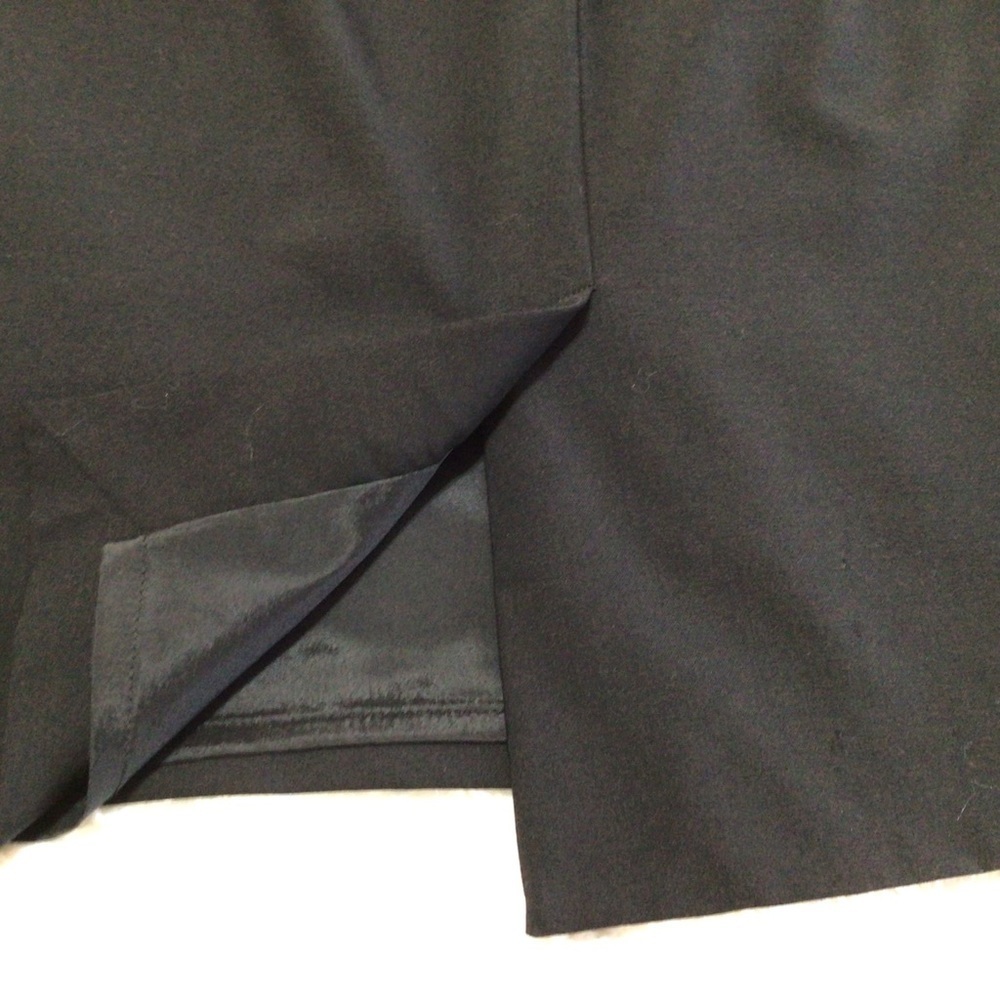 LUXE The Limited Black Wool Skirt 2 - Picture 7 of 9